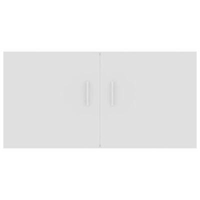 vidaXL fehér falra szerelhető forgácslap szekrény 80 x 39 x 40 cm