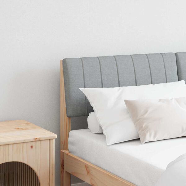 vidaXL K&aacute;rpitozott fejt&aacute;mla Vil&aacute;gossz&uuml;rke 135 cm T&ouml;m&ouml;r fenyőfa