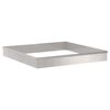vidaXL Csiga ker&iacute;t&eacute;sek 12 db 100 x 3,5 x 25 cm Rozsdamentes ac&eacute;l Ez&uuml;st