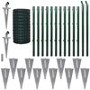 vidaXL Euro Fence z&ouml;ld ac&eacute;lker&iacute;t&eacute;s 25 x 1,7 m