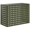 vidaXL L&eacute;gkondicion&aacute;l&oacute; Takar&oacute; Olajz&ouml;ld 110 x 50 x 80 cm Ac&eacute;l