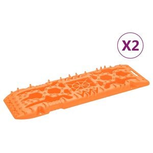 vidaXL 2 db narancss&aacute;rga nejlon vontat&aacute;si t&aacute;bl&aacute;k 107x31x7 cm