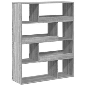vidaXL sz&uuml;rke sonoma sz&iacute;nű szerelt fa t&eacute;relv&aacute;laszt&oacute; 100x33x125,5 cm