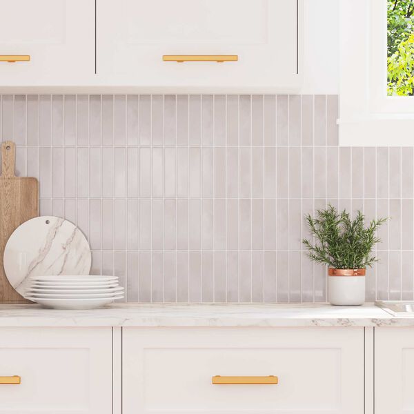 vidaXL T&eacute;glalap csempe 10 pcs B&eacute;zs 29 x 23 x 0,08 cm Poliuret&aacute;n &eacute;s PET