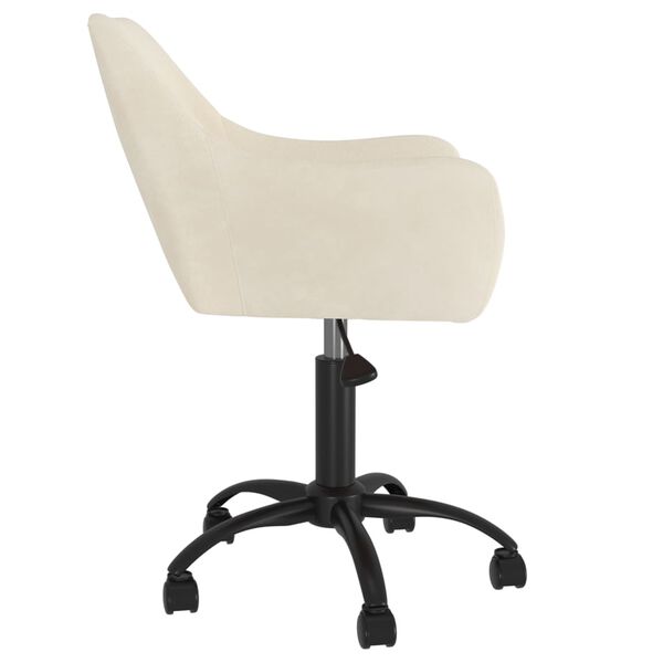 vidaXL kr&eacute;msz&iacute;nű b&aacute;rsony forg&oacute; &eacute;tkezősz&eacute;k