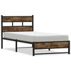 vidaXL f&uuml;st&ouml;s t&ouml;lgy sz&iacute;nű f&eacute;m &aacute;gykeret matrac n&eacute;lk&uuml;l 90 x 200 cm