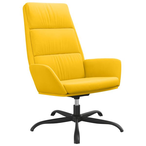 vidaXL must&aacute;rs&aacute;rga b&aacute;rsony pihenőfotel l&aacute;btart&oacute;val