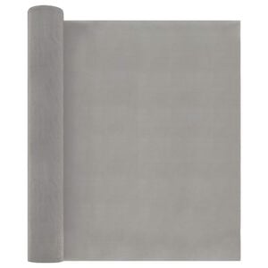 vidaXL H&aacute;l&oacute;s K&eacute;pernyő 40 x 500 cm 120 Mesh Rozsdamentes ac&eacute;l 201 Ez&uuml;st