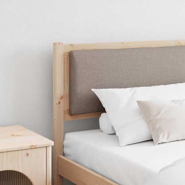 vidaXL Fejt&aacute;mla Egy&eacute;b Barna 200 cm T&ouml;m&ouml;r fenyőfa