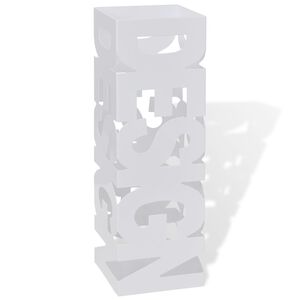 Sz&ouml;gletes esőermyő / s&eacute;tabot tart&oacute; 48,5 cm feh&eacute;r