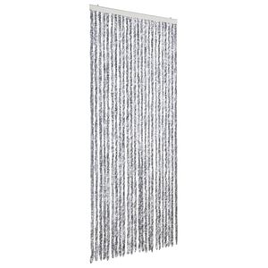 vidaXL feh&eacute;r &eacute;s sz&uuml;rke zsen&iacute;lia rovarf&uuml;gg&ouml;ny 100 x 200 cm