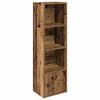 vidaXL antik fa sz&iacute;nű szerelt fa k&ouml;nyvespolc 31x24x102 cm