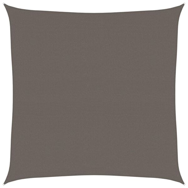 vidaXL antracitszürke HDPE napvitorla 160 g/m² 4 x 4 m