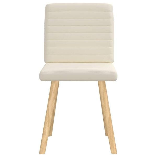 vidaXL 2 db vászon étkezőszék