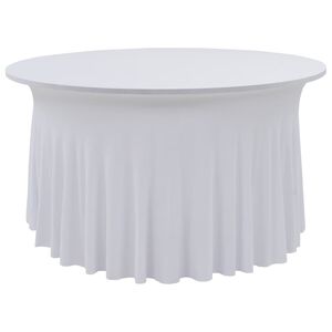 vidaXL 2 darab feh&eacute;r sztreccs k&ouml;rabrosz 150 x 74 cm