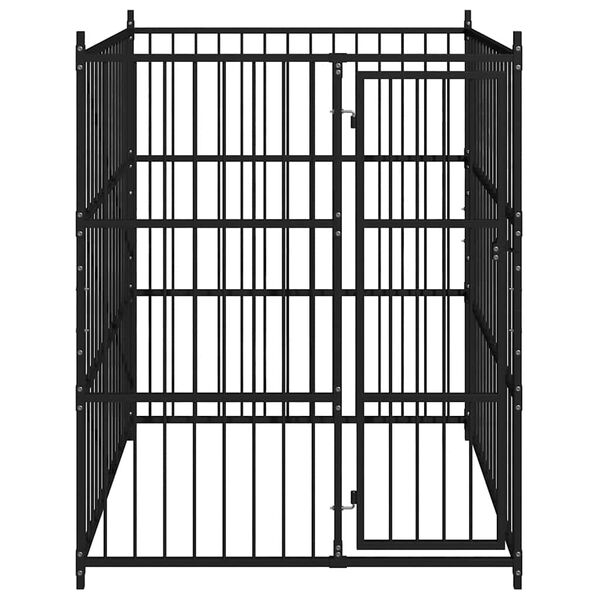 vidaXL k&uuml;lt&eacute;ri kutyakennel 150 x 150 x 185 cm