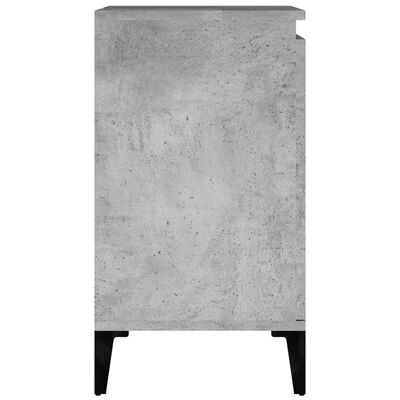 vidaXL betonszürke színű szerelt fa mosdószekrény 58x33x60 cm