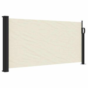 vidaXL kr&eacute;msz&iacute;nű beh&uacute;zhat&oacute; oldals&oacute; napellenző 100 x 300 cm