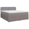 vidaXL Boxspring &aacute;gy matraccal T&oacute;psz&iacute;nű 140 x 190 cm Sz&ouml;vet