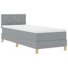 vidaXL LED Box Spring &Aacute;gy fejt&aacute;ml&aacute;val Vil&aacute;gossz&uuml;rke 80 x 200 cm sz&ouml;vet