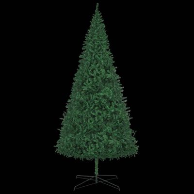 vidaXL zöld megvilágított műkarácsonyfa 400 cm