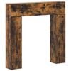 vidaXL Kandall&oacute;keret F&uuml;st&ouml;s T&ouml;lgy 102 x 18 x 100,5 cm Szerelt Fa