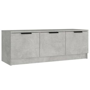 vidaXL betonsz&uuml;rke szerelt fa TV-szekr&eacute;ny 102 x 35 x 36,5 cm