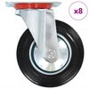 vidaXL 8 darab &ouml;nbe&aacute;ll&oacute; g&ouml;rgő 160 mm