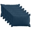 vidaXL P&aacute;rna huzat 6 db HOUTEN S&ouml;t&eacute;tk&eacute;k 30 x 50 cm cord