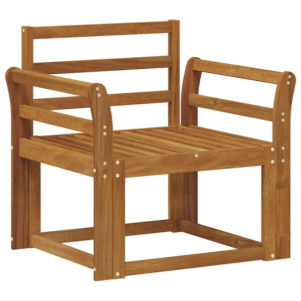 vidaXL K&uuml;lt&eacute;ri kanap&eacute; T&ouml;m&ouml;r Ak&aacute;cfa Term&eacute;szetes