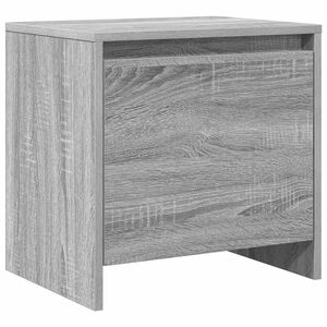 vidaXL sz&uuml;rke sonoma sz&iacute;nű szerelt fa &eacute;jjeliszekr&eacute;ny 45x34x44,5 cm