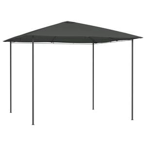 vidaXL antracitsz&uuml;rke pavilon 3 x 3 x 2,6 m 160 g/m&sup2;