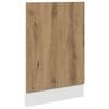 vidaXL &ldquo;Lyon&rdquo; mosogat&oacute;g&eacute;p panel k&eacute;zműves t&ouml;lgy 45x3x67 cm műszaki fa