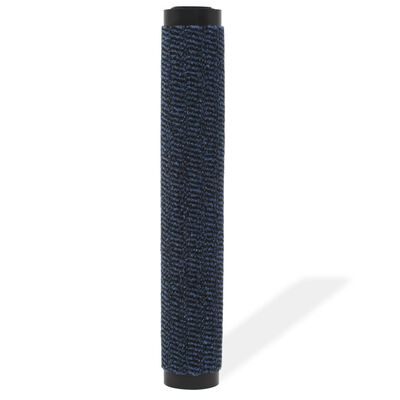 vidaXL kék négyszögletes szennyfogó szőnyeg 90 x 150 cm