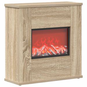 vidaXL Elektromos kandall&oacute; Sonoma 47 x 18 x 48 cm Szerelt fa