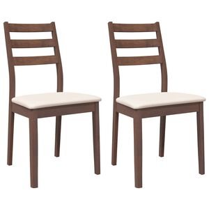 vidaXL 2 db barna t&ouml;m&ouml;rfa gumib&oacute;l k&eacute;sz&uuml;lt &eacute;tkezősz&eacute;kek p&aacute;rn&aacute;kkal