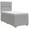 vidaXL Boxspring &aacute;gy matraccal Vil&aacute;gossz&uuml;rke 100 x 200 cm Sz&ouml;vet