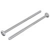 vidaXL Csavar 2 db Ez&uuml;st M6 x 120 mm Ac&eacute;l