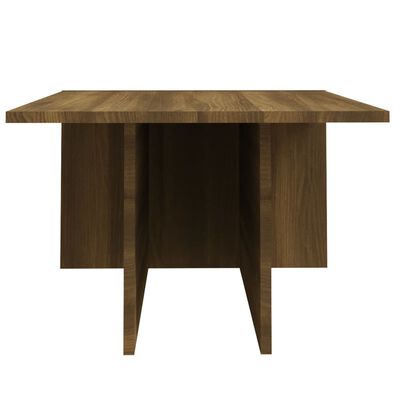 vidaXL barna tölgy színű szerelt fa dohányzóasztal 111,5 x 50 x 33 cm