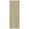 vidaXL sonoma tölgy szerelt fa fali polc 45,1 x 16 x 45,1 cm
