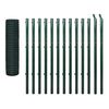 vidaXL Euro Fence z&ouml;ld ac&eacute;lker&iacute;t&eacute;s 25 x 1,7 m