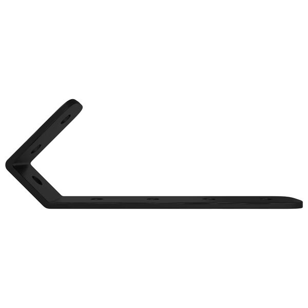 vidaXL Kamp&oacute;k 12 pcs Fekete M5 x 110 mm Vas