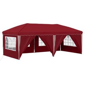 vidaXL Parti s&aacute;tor 575 x 288 x 245 cm Burgundi
