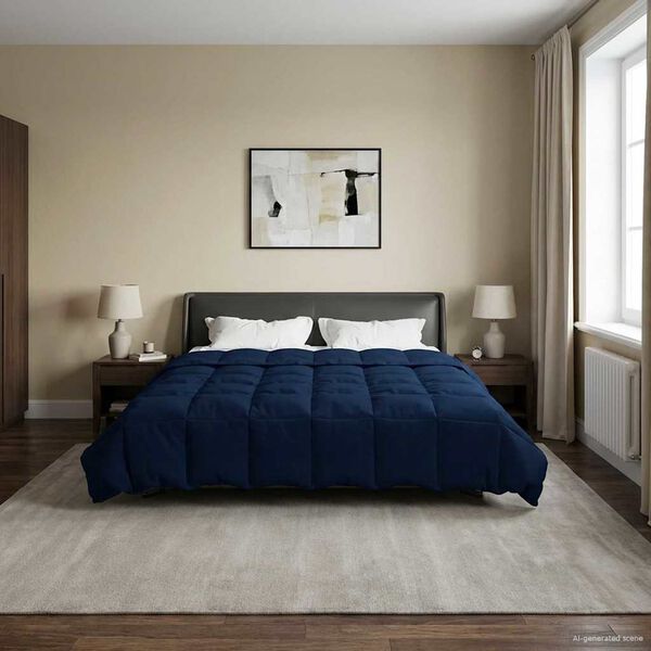 vidaXL T&eacute;li takar&oacute; S&ouml;v&eacute;nyes S&ouml;t&eacute;t k&eacute;k 220 x 240 cm Mikrosz&aacute;l