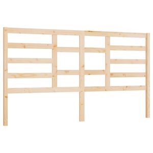 vidaXL t&ouml;m&ouml;r fenyőfa &aacute;gyfejt&aacute;mla 206 x 4 x 104 cm