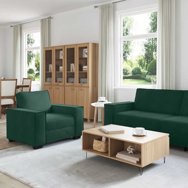 vidaXL 3 r&eacute;szes s&ouml;t&eacute;tz&ouml;ld b&aacute;rsony &uuml;lőgarnit&uacute;ra p&aacute;rn&aacute;kkal