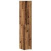 vidaXL Magasfi&uacute; 2 pcs &Ouml;reg fa 30 x 42,5 x 185 cm
