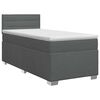 vidaXL Boxspring &aacute;gy matraccal S&ouml;t&eacute;tsz&uuml;rke 80 x 200 cm Sz&ouml;vet