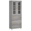 vidaXL sz&uuml;rke sonoma szerelt fa magasszekr&eacute;ny 69,5 x 34 x 180 cm