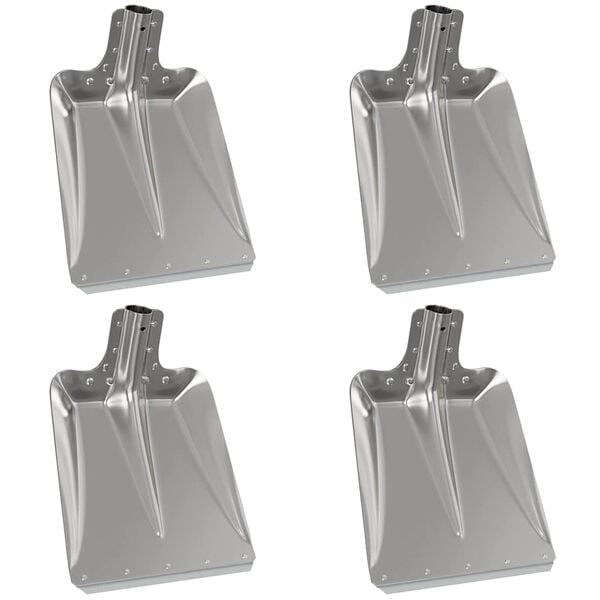 vidaXL Lap&aacute;t Fej 4 pcs Ez&uuml;st 41,5 x 32,5 cm Alum&iacute;nium